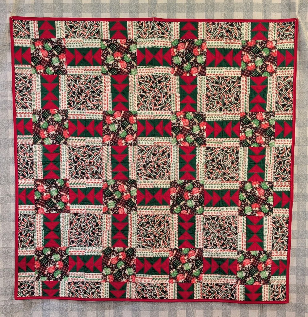 #Cocoa & Candy Throw Quilt