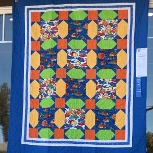 Sea Scape Throw Quilt