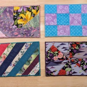 All Occasion Quilted Fabric Postcard Set