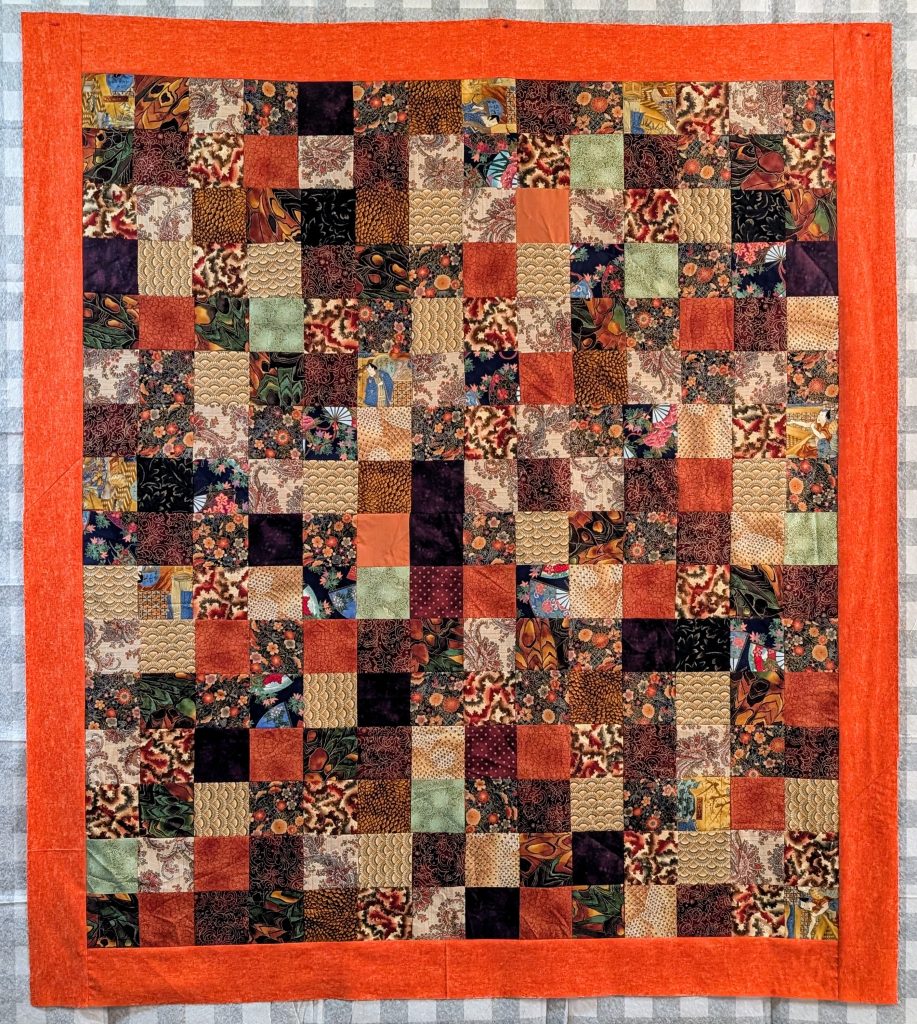 #Autumn Nights Throw Quilt