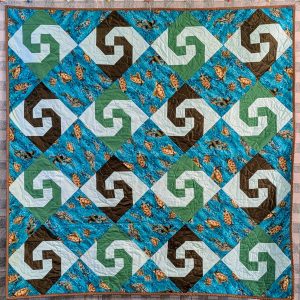 Making Waves Throw Quilt