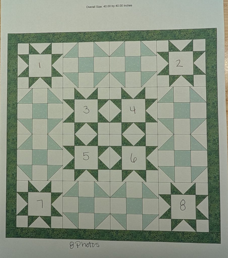 W1-Custom Photo Memory Quilt Option 1