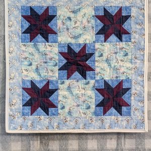 Olaf Stars Mini Quilt